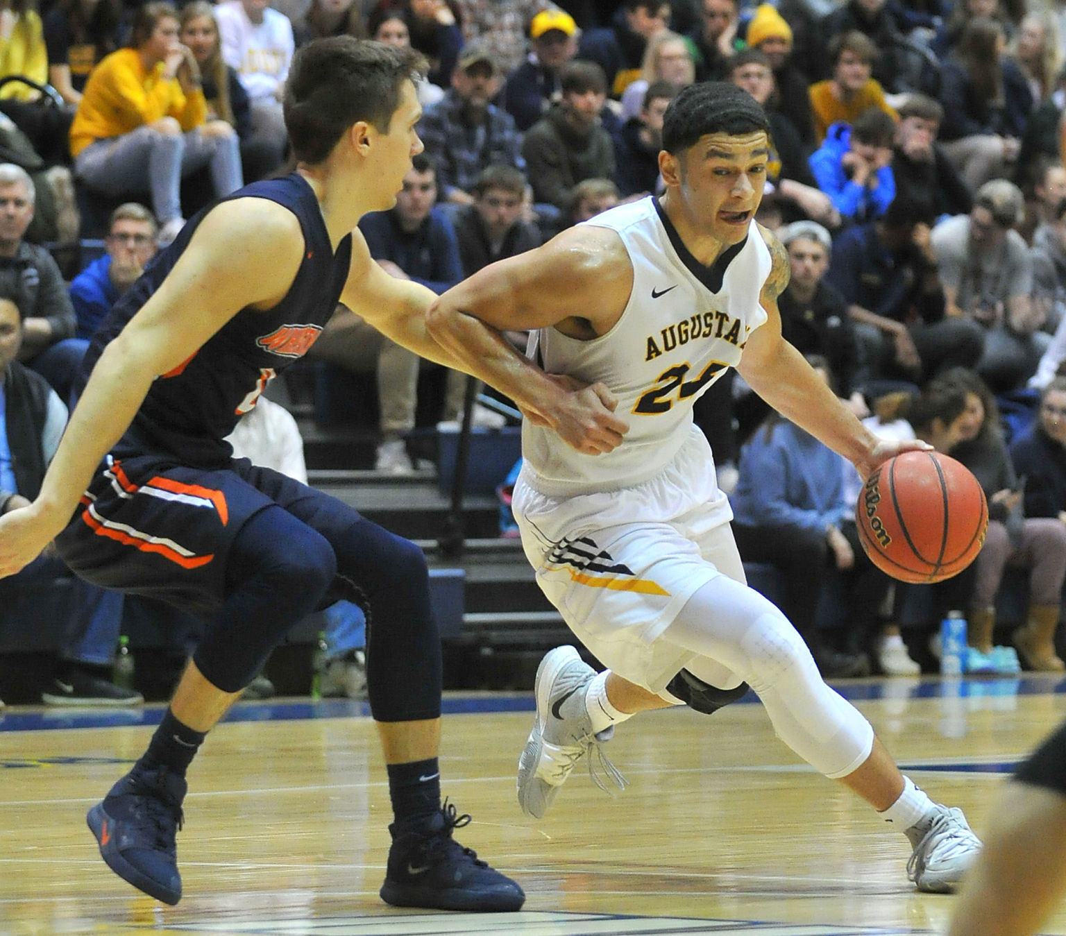 Augustana vs Wheaton men's basketball
